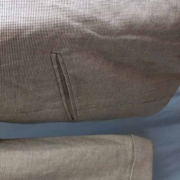 Burberry's Jacket 8 Wool Silk Blend Shoulder Pads Vintage - Picture 6 of 12